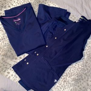 Greys anatomy scrub bundle!!(top, pants, jacket)